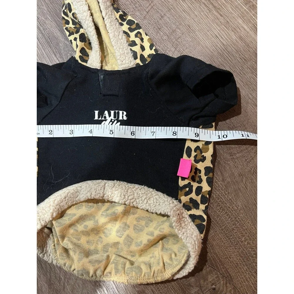 Leopard print needy dog sweater‎ hoodie